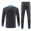 Tottenham Hotspur Niño Sudadera De Entrenamiento 2024-25 Cuarto-Cremallera Negra